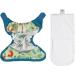 Close Pop-in Premium Bamboo Newborn Cloth Nappy - Soft & Absorbent Reusable with Orangutan Print | Aplix Fastener | Orangutan Single - Buy Online on GoSupps.com