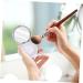 AUTSUPPL 2pcs Dispensing Empty Toner Makeup Triangle Puff Travel Face Powder Case Makeup Jar Glass - Buy Online on GoSupps.com