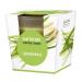 Pajoma fragrance candle lemongrass - in satin glass |120g of wax weight burning time: 25 hours in a noble gift packaging |Premium quality lemongrass 1