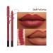KISSIO Creamy Lip Liner Pencil 0.02 oz - Long Lasting, Matte Finish, Cruelty Free (06#Fall into) - Buy Online on GoSupps.com