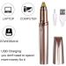 Buy Pain-Free Eyebrow Trimmer & Face Hair Remover for Women - Electric Facial Razor in Rose Gold | International Shipping - Buy Online on GoSupps.com