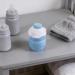 Lot de 2 Bo tes de Poudre avec Houppette Bleue tui Portable Compact pour B b R cipient pour Application Douce de Poudre Corporelle pour Voyage et Soin Peau Sensible - Buy Online on GoSupps.com