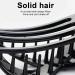 Leikedun 4 PCS Hair Claw Clips - Large Acrylic Non-Slip Clips in Matte & Bright Black/Brown Colors - Buy Online on GoSupps.com