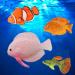 Buy Wenxiaw Artificial Goldfish for Aquariums - 4 Pack Bright Silicone Fake Fish with Suction Cups | Ideal Aquarium Decoration - Buy Online on GoSupps.com