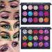 15 Colors Glitter Sparkle Eyeshadow Palette for Girls | Profusion Neon Shimmer Makeup Set - Buy Online on GoSupps.com
