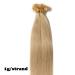 Rich Choices Real Hair Extensions | 50g Remy Keratin Bondings | 45cm Naturally Blonde (#24) - Buy Online on GoSupps.com