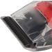 Buy Transparent Electric Hair Clipper | Hair Cutting Kit with 4 Guided Combs - Rechargeable & Ergonomic - Ideal for Salon Use (Red - Buy Online on GoSupps.com