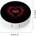 Love Red Heart Contact Lens Travel Kit - Portable Cute Contact Box with Mirror for Daily Outdoor Use - Buy Online on GoSupps.com