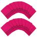 Songwol towel Genuine Korean Exfoliating Scrub Bath Mitten 20pcs -14 cm x 15 cm (5 inch x 6.3 inch) Red Red 20p