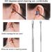 Stainless Steel Ear Wax Picker Kit - 9pcs Spiral Design for 360 Degree Cleaning - Buy Online on GoSupps.com