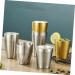 Buy Minkissy Men's Shaving Cup - Stainless Steel Beer & Soap Bowl | 1PC Razor Brush Vessel - Perfect for Shaving & Grooming - Buy Online on GoSupps.com
