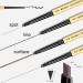 5pcs eyebrow pencil dark brown waterproof micro ultra slim eyebrow color makeup pencil cosmetics eye brow stencil kit benefit precisely for women tattoo organic makeup contour brow dye - Buy Online on GoSupps.com