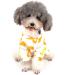 Zunea Soft Cotton Overall for Small Dogs - Enchanting Yellow Duck Romper Pajama Clothing for Pets & Puppies (Pack of 1) - Buy Online on GoSupps.com