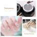Glossy Nail Art Glue Gel - Clear Adhesive for Rhinestones, Gems, and Jewelry - Long Lasting Shine Finish - Soak Off LED Gel - Top Coat for Diamond Polish - Buy Online on GoSupps.com