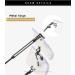 KDOQ Rimless Square Anti Blue Light Glasses for Gaming - Men & Women - Black Reduce Eyestrain & Enhance Comfort - Buy Online on GoSupps.com
