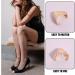 GORGECRAFT 6PCS 3 Colors High Heels Toe Caps Metal Shoes Pointed Protector Toe Protection Head Tip Cover Durable Shoes Hollow Circle Elegant Supplies for Shoes Protection Repair High-Heeled Shoes - Buy Online on GoSupps.com