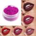 Merkts 16 Colors Edible Lipstick Pigment Powder - DIY Natural Mineral Powder for Lip Gloss | International Shipping Available - Buy Online on GoSupps.com