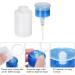 sourcing map Solvent Alcohol Dispensers 180ml(6.1oz) Straight Push Down Liquid Dispenser Pump with Sealing Stainless Steel Lid for Acetone Cleanser Polish Remover Blue Straight Blue - Buy Online on GoSupps.com