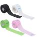 UKCOCO Bandes de Cou Jetables en Papier pour Salon de Coiffure 4 Couleurs 100 Pi ces Extensibles et Adh sives Protection pour Coupe Coloration et Soins Capillaires Outil