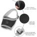 Adjustable Nylon Dog Muzzle for Small & Medium Dogs | Breathable Quick-Fit Design | Prevent Chewing & Barking - Black - Buy Online on GoSupps.com