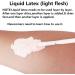Mysense Liquid Latex SFX Makeup Halloween Moster Zombie Special Effects Makeup For Scar Cut Wound Peeling Skin Wrinkes Stipples Burns Blisters Light Flesh 1 OZ 30 Ml Light Flesh - Buy Online on GoSupps.com