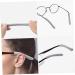 Buy Housoutil 2St Glasses Bend Replacement Bar | Anti-Slip Ear Pads & Earring Cushions for Glasses - Gray Nylon 5x0.7cm | International Shipping Available - Buy Online on GoSupps.com