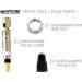 Presta Valve Replacement Set: Insert Key Cap & Adapter for Tubeless MTB - SCLAVERANDEN International Shipping - Buy Online on GoSupps.com