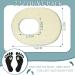 72-Piece Felt Callus Cushions - Oval Shape, Adhesive Foot Pads for Calluses & Corns - Pain Relief for Men and Women - 1.7x2.2 Inches - Buy Online on GoSupps.com