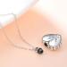 cluis Urn Necklace for Ashes Cremation Necklace Paw Print Pet Urn Heart Necklace Animal Cremation Jewelry for Ashes Memorial Keepsake Jewelry for Women Dog's Cat's Pet Ashes - Buy Online on GoSupps.com