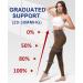 Beister Medical Compression Stockings for Women & Men - 20-30 mmHg Opaque Toe-Free Support Pants for Varicose Veins & Edema - Brown 3XL - Buy Online on GoSupps.com