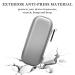 Linkidea EVA Hard Shell Travel Case for Safety Razor | Portable Shaving Accessories for Men - Silver - Buy Online on GoSupps.com