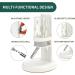Marchul Hamster Water Bottle with Stand | Leak-Proof Guinea Pig Water Bottle | Adjustable Small Animal Water Bottles for Hamsters - 4oz White - Buy Online on GoSupps.com