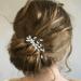 Casdre Crystal Bride Wedding Hair Comb - Bridal Side Comb Hair Piece for Women and Girls (Silver) - Buy Online on GoSupps.com