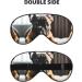 French Bulldog Print Double-Sided Eye Mask Soft and Light Blocking for Enhancing Sleep Quality - Buy Online on GoSupps.com