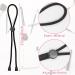 CANIPHA 6PCS Afro Puff Hair Tie Set - Adjustable Big Hair Puff Cuff for Natural Curly Hair | Women's Thick Braided Hairband - Buy Online on GoSupps.com