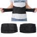 Joyzan Adjustable Back Brace for Men & Women | Breathable Lower Back Support Belt | Relief for Scoliosis & Herniated Disc - Buy Online on GoSupps.com