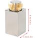 Suphyee Automatic Toothpick Dispenser - Easy Press Toothpick Container for Home Bars Cafes & Clubs | International Shipping Available - Buy Online on GoSupps.com