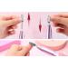 Nail Drill Bit Multifunctional Nail Drill Bit Set Nail Drill Bits Multifunctional Nail Drill Bits Tungsten Steel 5 in 1 Nail Polishing Grinding Head Manicure Tool (Stainless Stainless Steel Color - Buy Online on GoSupps.com