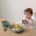 SAMiGO Silicone Baby Cups for 6-12 Months Infants - Set of 2 Tiny Open Training Cups for Baby Led Weaning - Serene - Buy Online on GoSupps.com