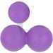 Homsfou 6-Piece Yoga Ball & Fitness Ball Set - TPR Massage Device for Rehabilitation & Relaxation - 12.1x6.1CM - Violet Color - Buy Online on GoSupps.com