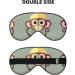 Buy Cute Monkey Mask for Deep Sleep | Adjustable Soft Blindfold for Travel & Meditation - Relaxation Mask Online - Buy Online on GoSupps.com