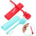 Partykindom 2 STK Travel Toothbrush Set - Collapsible Manual Toothbrushes for Couples | Perfect for Camping & Travel with Detergent Case - Buy Online on GoSupps.com