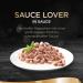 Sheba Sauce Lover - Premium Cat Food Variety Pack (32 x 85g) | Salmon Tuna Chicken & Duck - MSC Certified - Buy Online on GoSupps.com