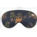 Cute Sloth on Tree Sleep Mask | Adjustable Strap Eye Cover for Sleeping | Blocks Light for Night Travel Nap | Men and Women - Buy Online on GoSupps.com