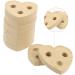 Lurrose 10st AI Cake Moxibustion Pads - Natural Chinese Moxi Stick Patches for Acupuncture | Moxa Care 4.5x4.5cm - Buy Online on GoSupps.com