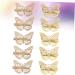 FRCOLOR Hairpin Metal Hair Clip metal hair claw clips head clip decorative hair clips Hairpins hair clips metallic hair clamps Golden hair clip Bobby Pin hollow Headdress - Buy Online on GoSupps.com