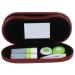 Partykindom 1 set double -sided glasses case 2 in 1 glasses case travel accessories hard glasses case for women double glasses case.