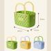 Portable Shower Basket Plastic Basket with Handle Large Capacity Shower Box Portable Shower Basket Plastic Shower Box(Green) - Buy Online on GoSupps.com