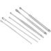 Aatraay Cleang Ear Wax Removal 6Pcs Set Stainless Steel Ear Wax Pickers with Box - Buy Online on GoSupps.com