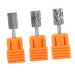 minkissy Cuticle Nail Bit Cuticle Drill Nail Drill Tips Nail Drill Bits Cuticle Bit Nail Bits Nails Drill Bits Nail File Bits Manicure Drill Bits Tungsten Steel Grinding Head